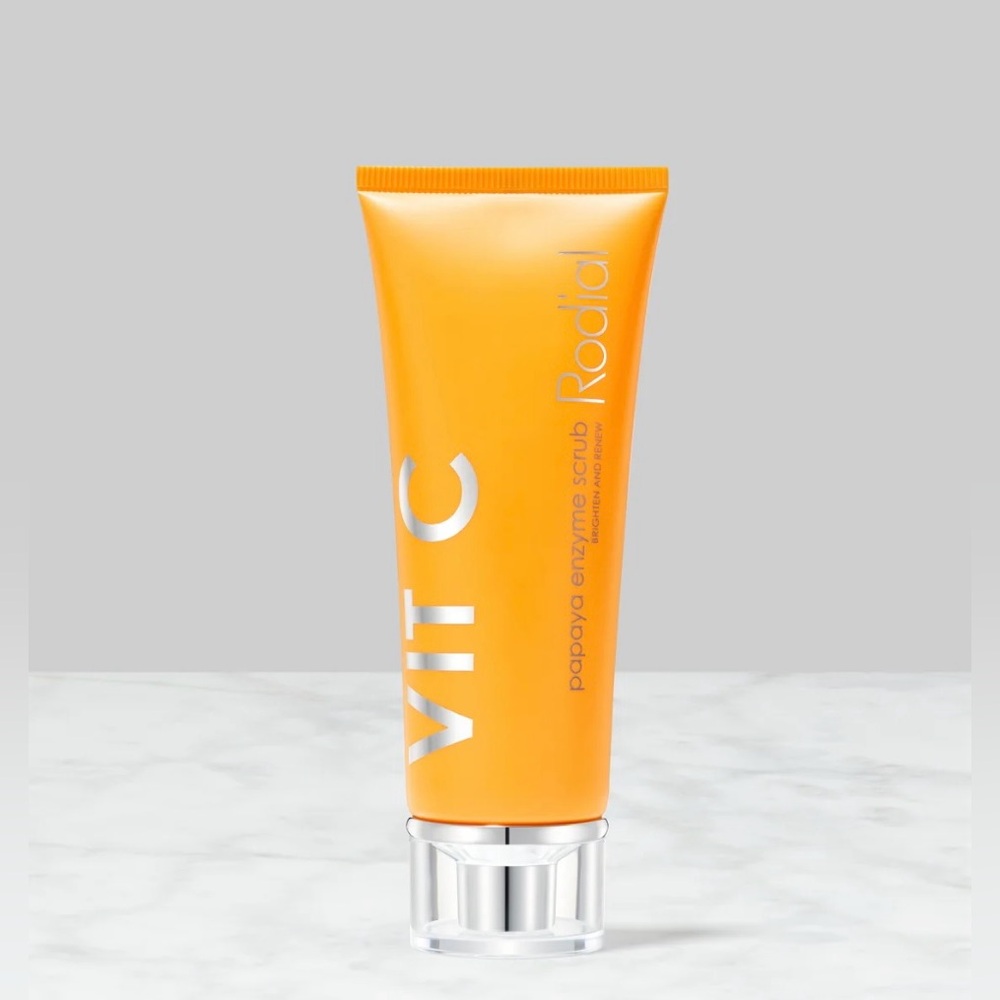 Rodial VIT C PAPAYA ENZYME SCRUB 70ml, NEW Sealed